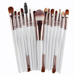 Set of 15 Professional Makeup Brushes - Feminess