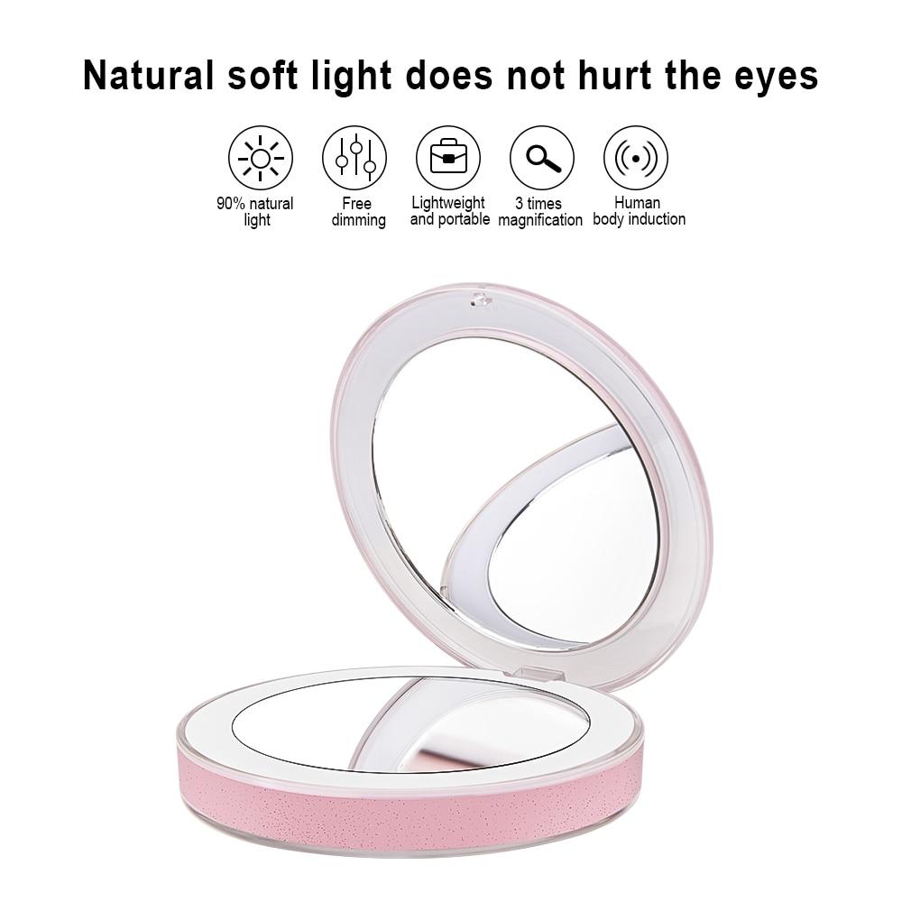 Mini Magnifying LED Mirror - Feminess