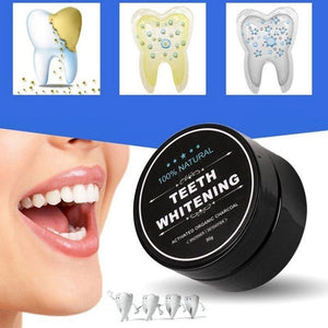 Teeth Whitening Activated Charcoal Powder - Feminess