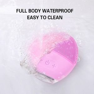 Electric Facial Cleansing Silicone Brush - Feminess