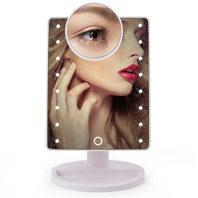 Professional Magnifying Mirror With LED - Feminess