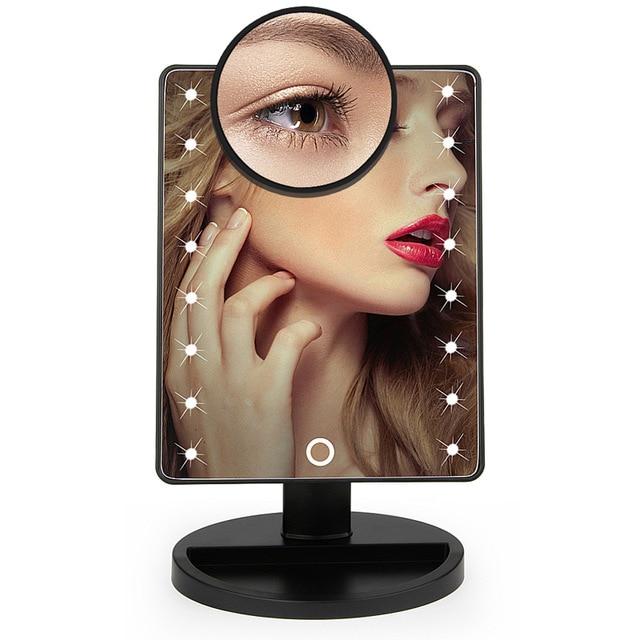 Professional Magnifying Mirror With LED - Feminess