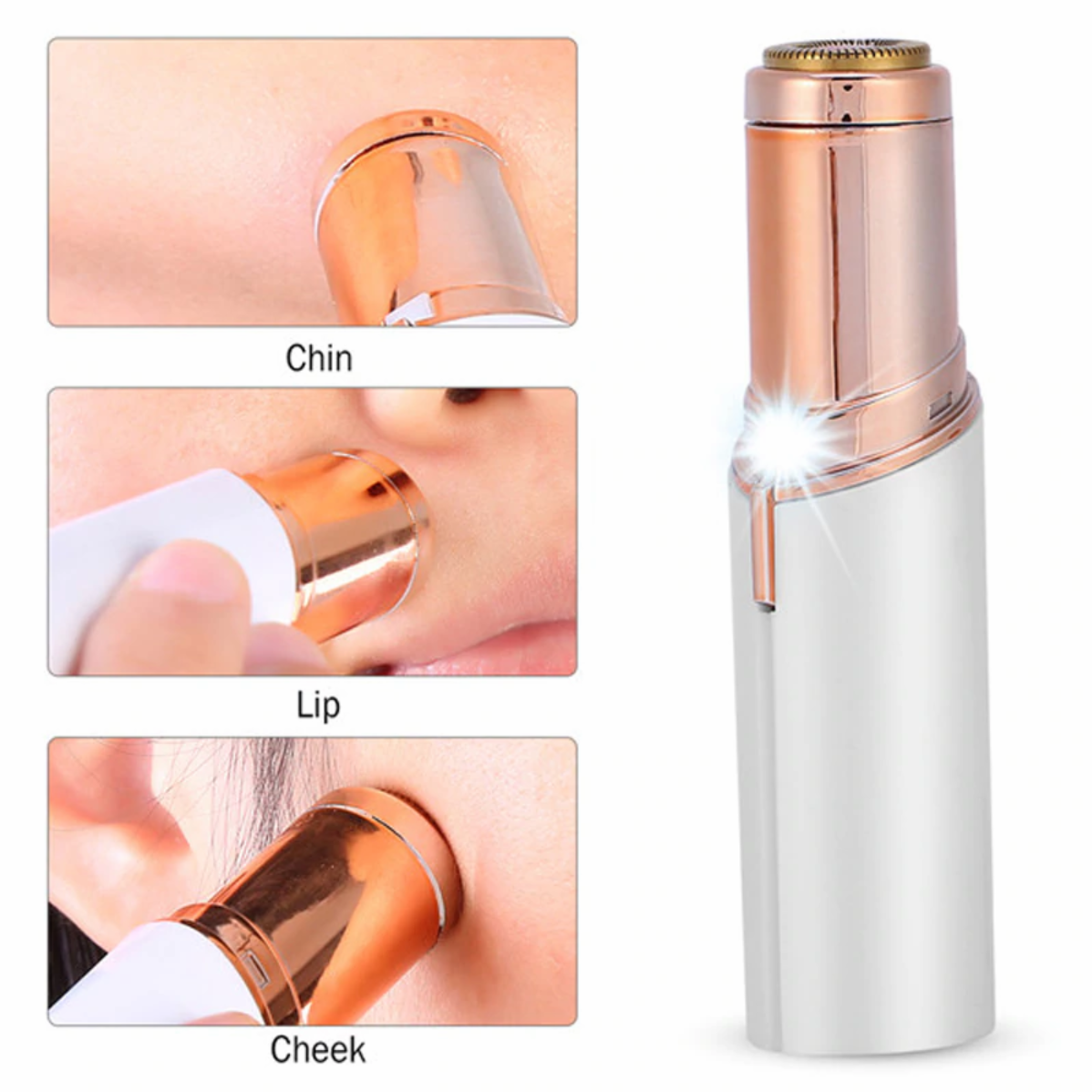 Flawless Lipstick Shaped Epilator - Feminess