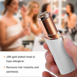 Flawless Lipstick Shaped Epilator - Feminess